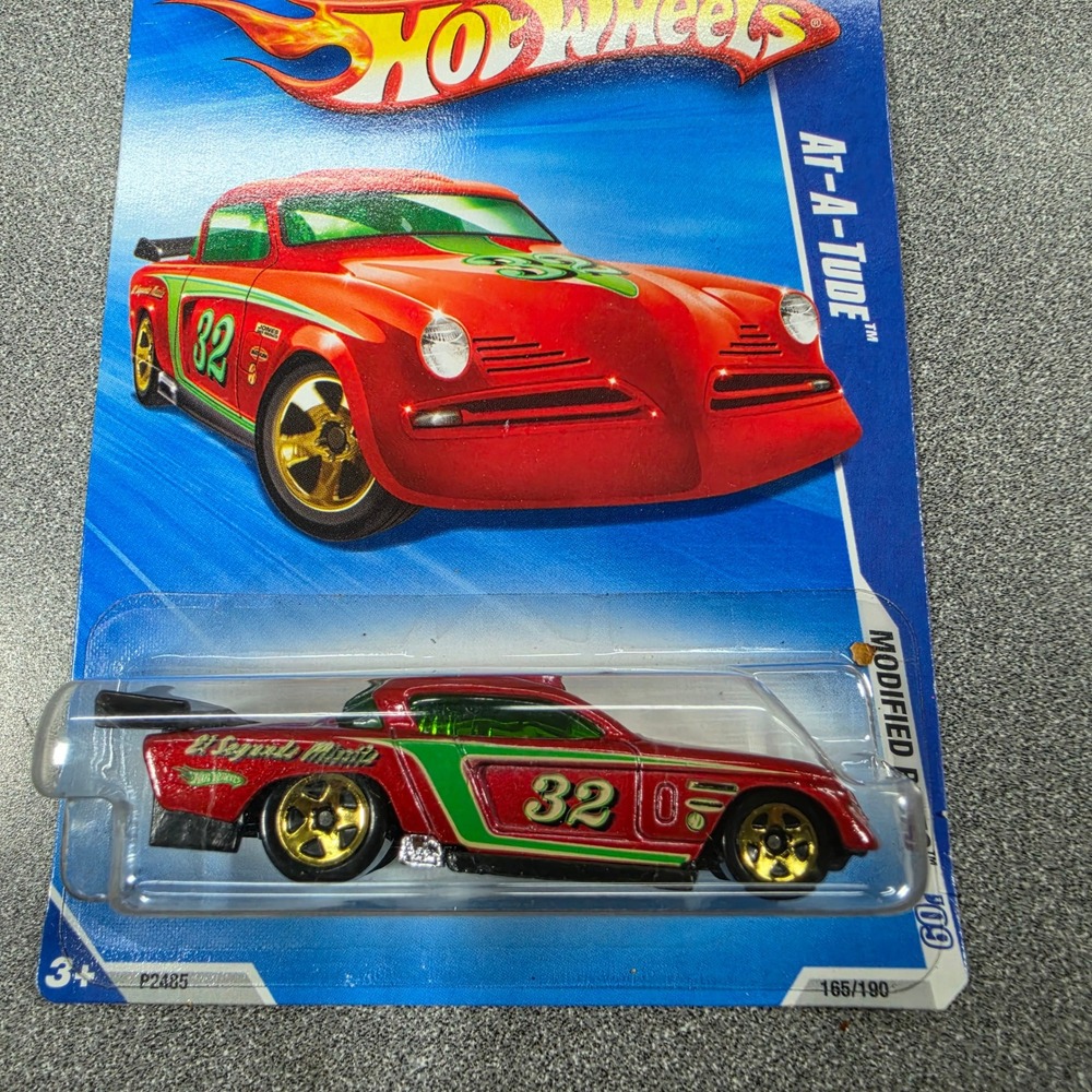 Hot Wheels At-A-Tude Modified Rides 2009 Red 165/190 P2485 New NIP